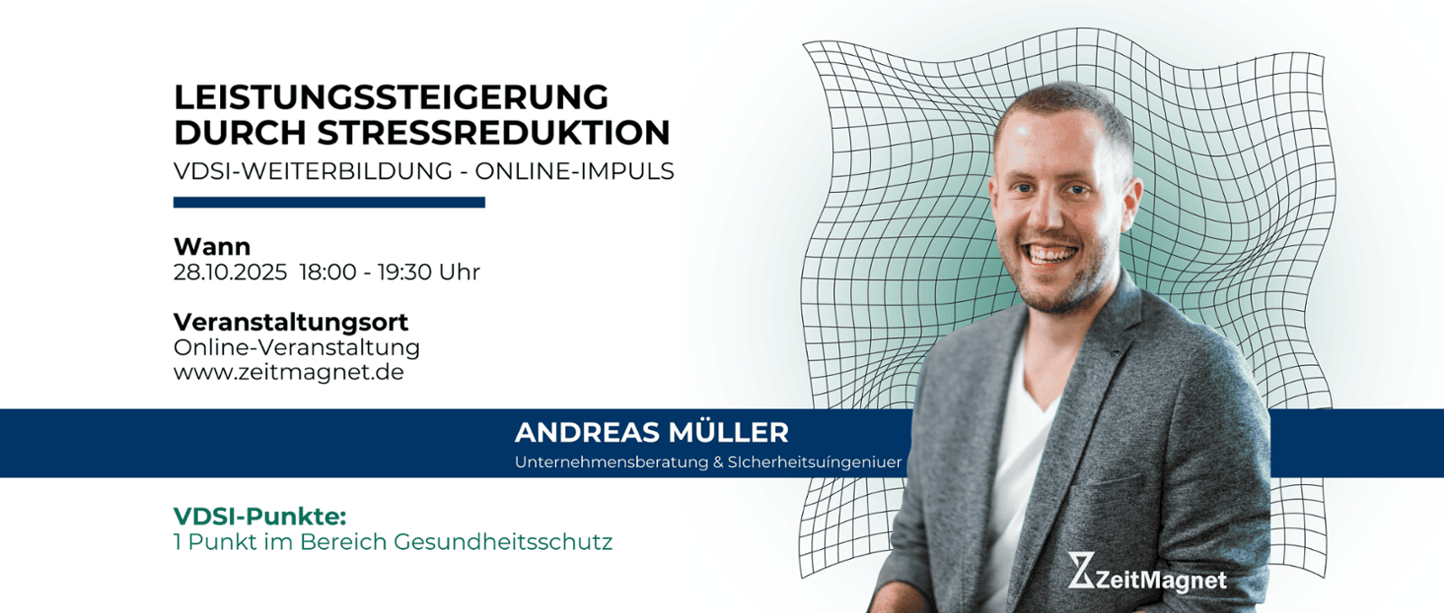 VDSI Online Seminar mit Andreas Müller 28.10.2025 18:00 - 19:30 Uhr